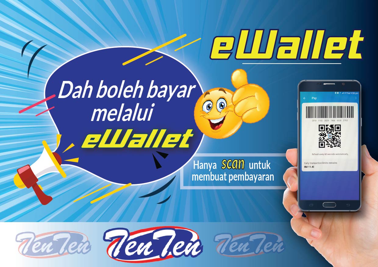 Dah Boleh bayar melalui eWallet